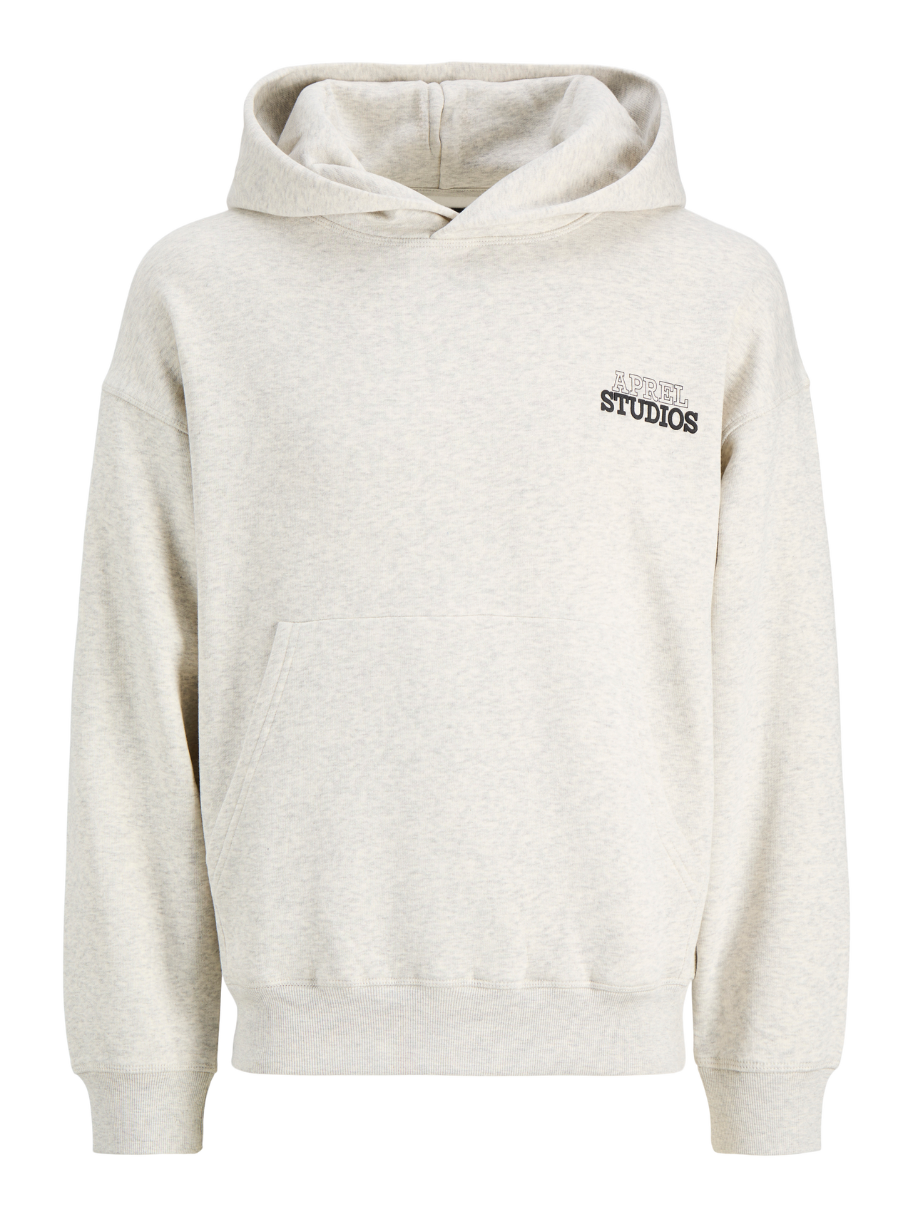 APREL APREL Hoodie -White Melange - 12293948
